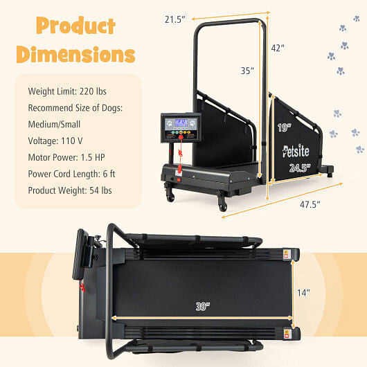 Indoor Pet Exercise Equipment with Remote Control-3
